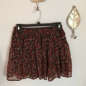 Floral skirt